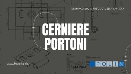 stampaggio cerniere portoni sezionali